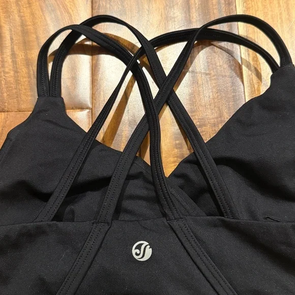 Strappy Longline Sports Bra - Picture 4 of 5